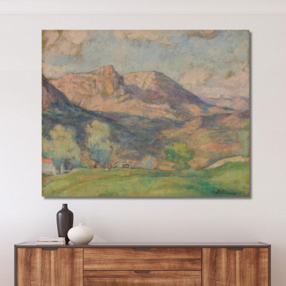 Le Baou De Vence Henri Lebasque hlb30 quadro stampato su tela