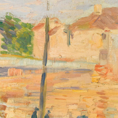 Chiatte Sulle Rive Della Marna Henri Lebasque hlb65 quadro stampato su tela