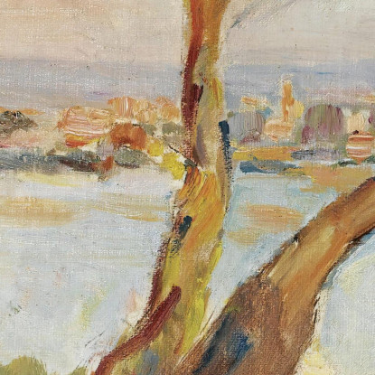 Veduta Di Antibes Henri Lebasque hlb73 quadro stampato su tela