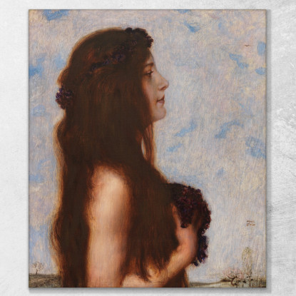 Primavera Franz von Stuck fvs35 quadro stampato su tela